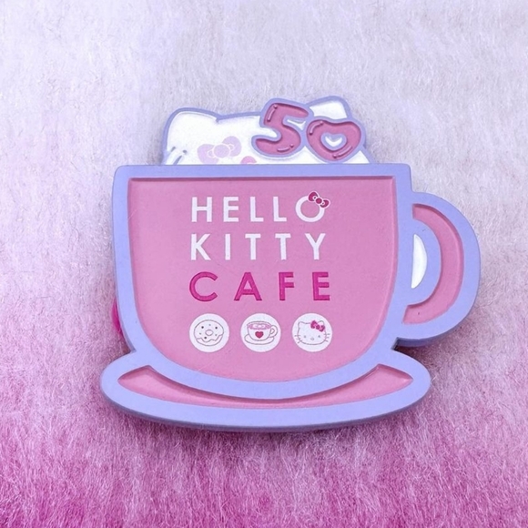 Hello Kitty Cafe 50th Anniversary Pin - Picture 2 of 5